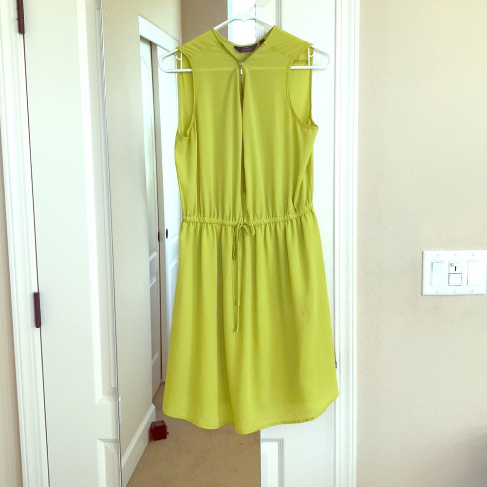 Lime green summer dress
